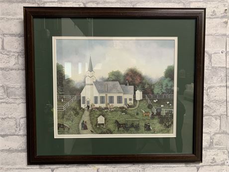 LINDA NELSON "Giving Thanks" Signed and Numbered Wall Art Print