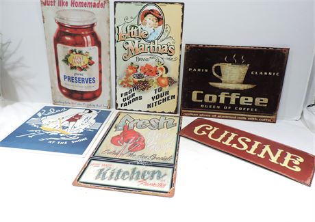 Metal Sign Reproductions
