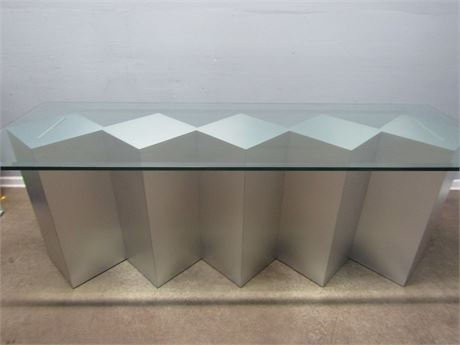 Modern Contemporary Glass Table
