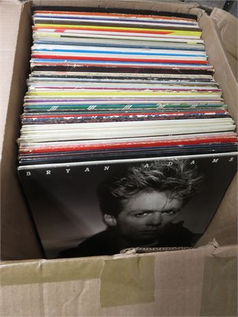 Over 75 Vintage Record Albums