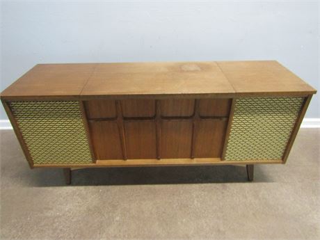 Mid Century Modern Electophonic Vintage Stereo Console