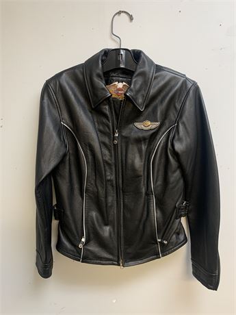 HARLEY-DAVIDSON Women's Black Leather Jacket