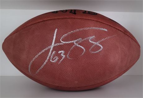Joe Andruzzi Autgraph Officially Licensed NFL Football Super Patriots Browns