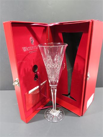WATERFORD Crystal 12 Days of Christmas Collection 1st Edition Champagne Flute