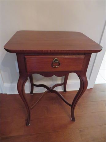 French Cherry Accent Table