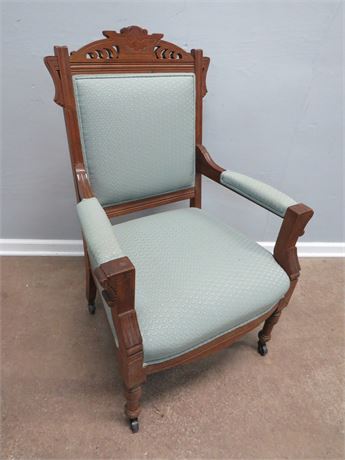 Victorian Eastlake Parlor Chair