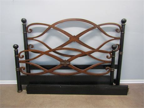 King Solid Wood Unique Bed Frame