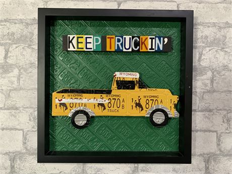 Wall Décor “ Keep Truckin"