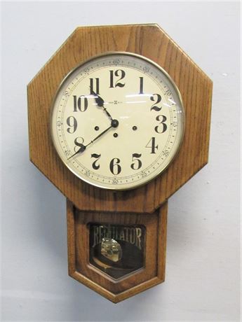 Howard Miller Oak Regulator Clock