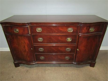 Morganton Serpentine-style Dresser, 1940's Style