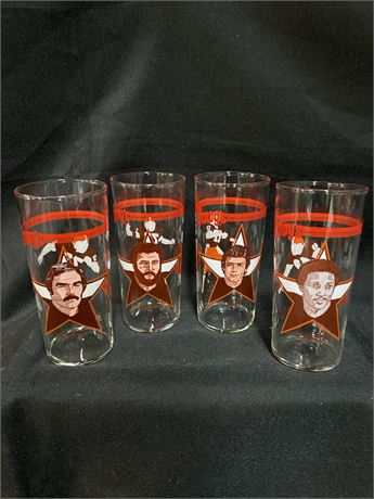 Set of Vintage Cleveland Browns Glasses