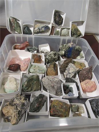 Rare Gemstone and Agate Collection
