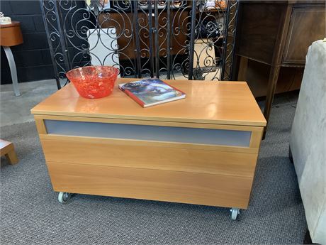 Made in Italy Mobile Dresser/Cabinet/TV Console Mid Century Style