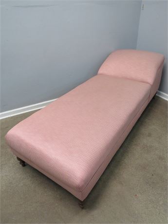Candy Striped Chaise Lounge