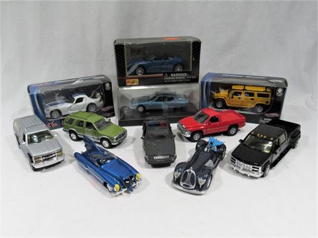 11 Misc. Diecast Cars and Trucks