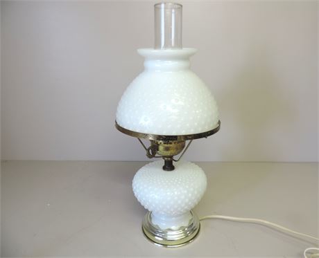 Hobnail sales table lamp