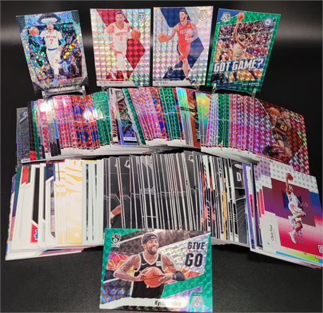 Basketball Card Refractor, Rookie Insert and Base Lot of 170 Kyrie Irving