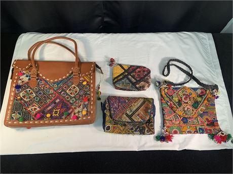 Woven Cloth Boho Styled Bags