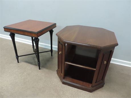 Set of Solid Wood Accent Tables