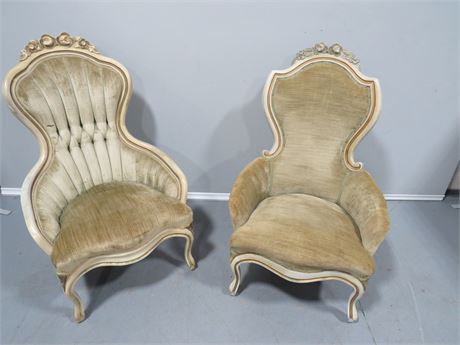 Parlor Chairs Victorian Style