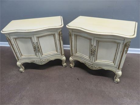 UNITED FURNITURE French Provincial Nightstands