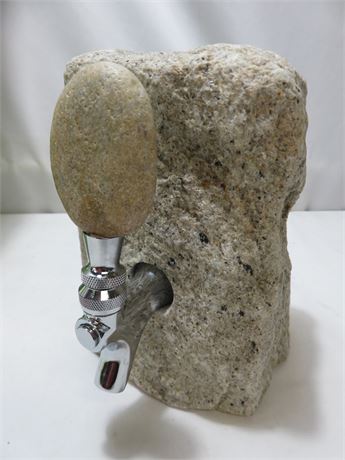FUNKY ROCK DESIGNS Stone Drink Dispenser
