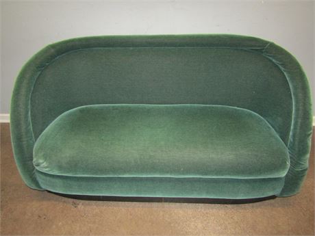 Mid-Century Green Retro Style Sofa