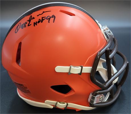Ozzie Newsome Cleveland Browns Speed Replica Signed Mini Helmet