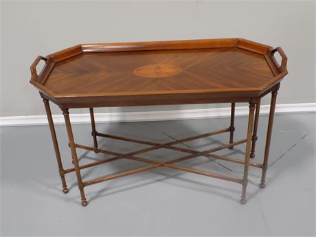 Marquetry Server Table