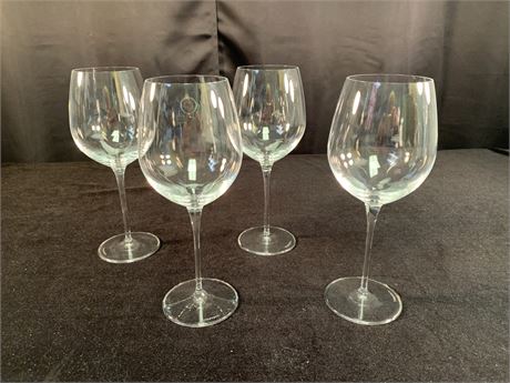 "TIFFANY"  Wine Glasses