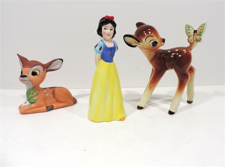 WALT DISNEY Bambi & Snow White