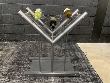 Modern Acrylic Metal Wine Rack