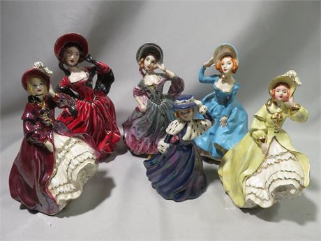 Porcelain Lady Figurines