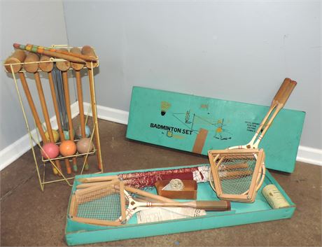 Regent Badminton / Croquet Sets