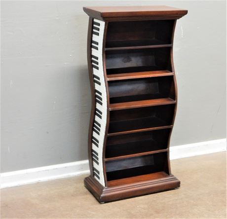 Whimsical Music Piano Theme Shelf