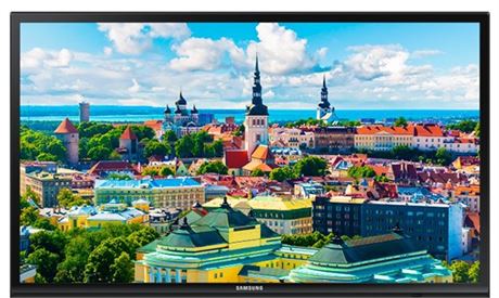 Samsung 32" LED Flat Panel Wall Mount TV with Remote - Hospitality Series 477