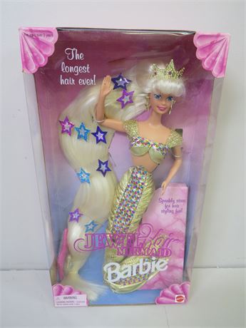 1995 Jewel Hair Mermaid Barbie Doll