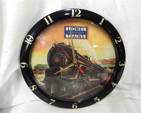 TELEBRANDS LIONEL Train Clock