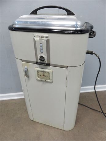 Vintage WESTINGHOUSE Electric Roaster w/Cabinet