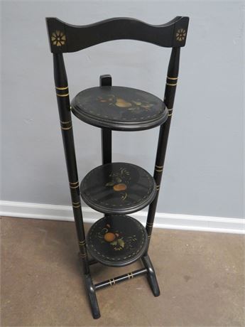 Hitchcock Style 3-Tier Plant Stand