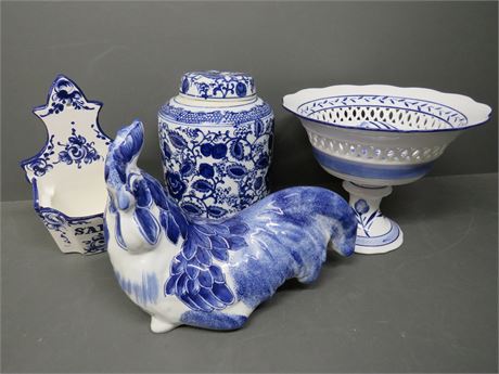 Ceramic Tablweare Blue & White