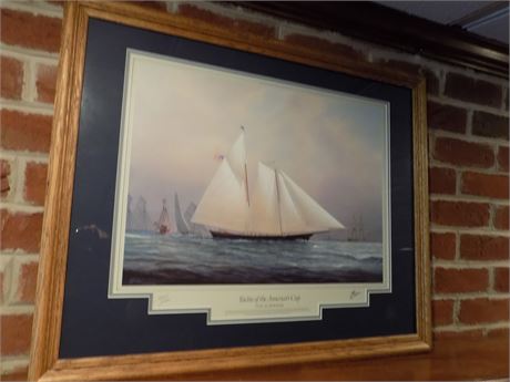 TIM THOMPSON’S “The Schooner” Hand Signed Special Edition