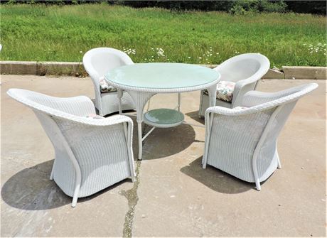 Patio / Sunroom / Rattan / Wicker / Table / Chairs
