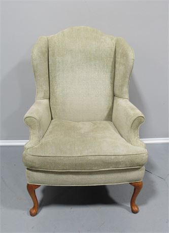 High-back Wing-Back Upholstered Occasional Chair