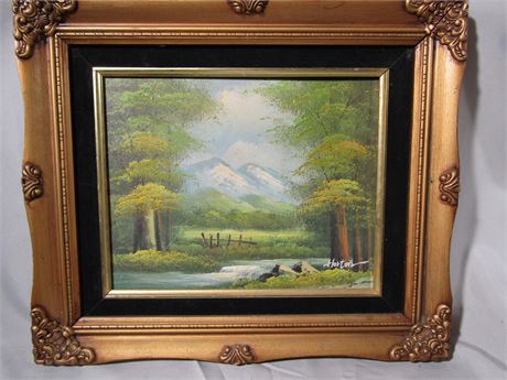 Original Horton Landscape Painting, Signed