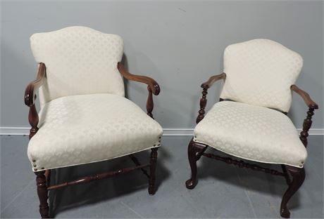 Set of Upholstered Armchairs