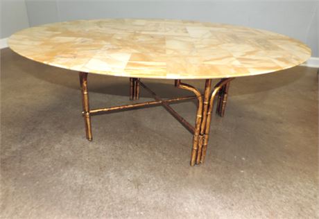 Bamboo Style Coffee Table