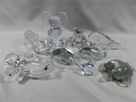 Glass Animal Figurines