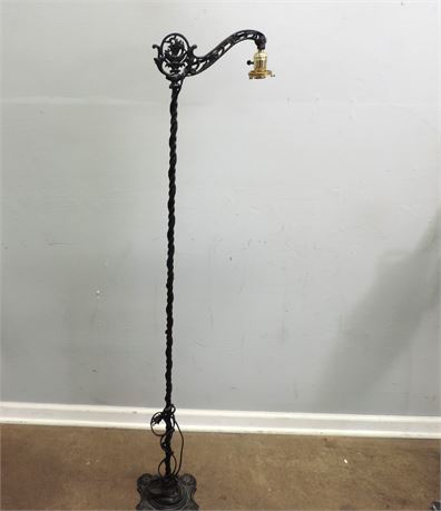 Vintage Cast Iron Floor Lamp