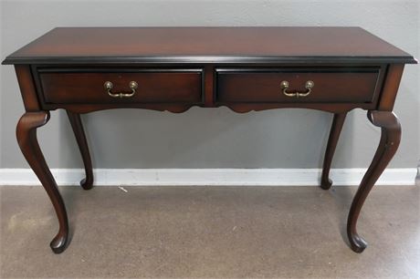 Console Table with Queen Anne Legs from Bombay Co.